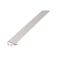 GAH ALBERTS Aluminijska profil cijev, si. eloxirana 20x2x1000 mm