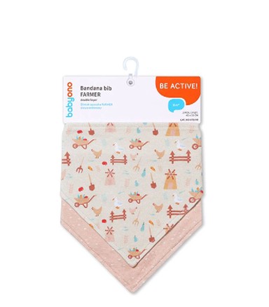 BABYONO Marama podbradak, farmer