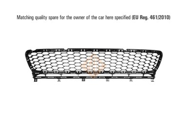 ISAM Maska branika VW Golf 7 -17 GTI, prednja srednja