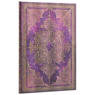 PAPERBLANKS Bilježnica Solstice Star PB9375-6, 13 x 18 cm, 72 lista, crte, gumica