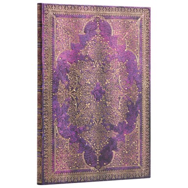PAPERBLANKS Bilježnica Solstice Star PB9375-6, 13 x 18 cm, 72 lista, crte, gumica
