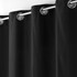 DOUCEUR D'INTÉRIEUR Crna zavjesa od mikrosatena 140x240 cm Shana