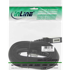 INLINE Telefonski kabel 18847, 15 m, crni