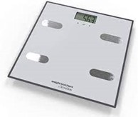 TERRAILLON Osobna vaga Easy Move, digitalna, 150 kg, staklo, srebrna