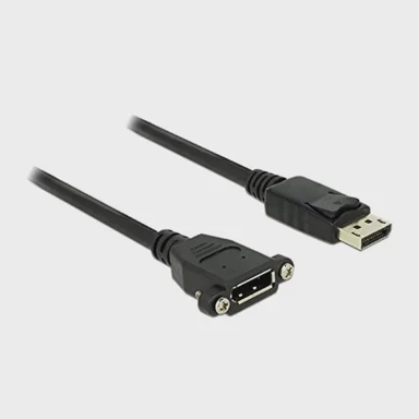 DELOCK Adapter DisplayPort muški na DisplayPort muški 4K 60Hz 1 m plavi  