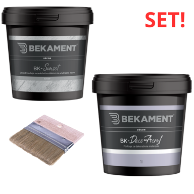 Sahara boja za zidove set