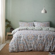 PINEAPPLE ELEPHANT Posteljina Safiya Mandala 135x200 cm za krevet za jednu osobu