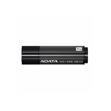 ADATA USB memorija S102 Pro, 64 GB, USB 3.1, siva