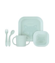 MINILAND Set za jelo SQUARE, mint