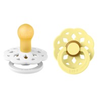 BIBS Duda varalica Boheme, kaučuk, bijela/žuta (vel. 2)