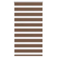 Zavjesa zebra smeđa 70x150 cm širina tkanine 65,9 cm poliester