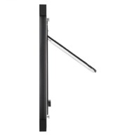 VEVOR Mačja vrata za prozor, 914x388x40 mm, crna