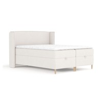 MAISON DE RÊVE Boxspring krevet s prostorom za pohranu, Monpelli 180x200 cm, krem