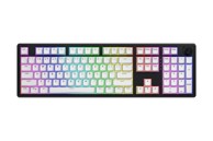 HATOR Gaming tipkovnica Skyfall Wireless 100, USB / RF / Bluetooth, QWERTY US, crno-bijela