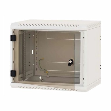 TRITON Zidni ormar 15U 770 600x400, sivi, sastavljen