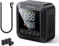 NIKCORP Syncwire Mini električna pumpa za gume, 10,35 bar / 150 PSI, LCD
