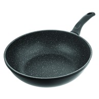 ORION WOK tava s neprijanjajućom površinom Pfluon Granite Grande, ⌀ 30 cm