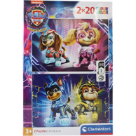 CLEMENTONI Slagalica Supercolor 24805, crtići, 20 komada