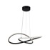 LED Visilica, 20 W, 3000K, metal, crna