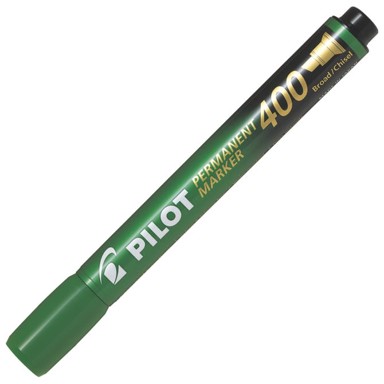 PILOT Marker permanentni 1,5-4,0mm klinasti vrh SCA-400-G zeleni