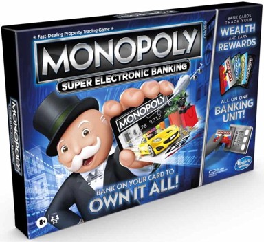 HASBRO Društvena igra Monopoly Super Elektronično bankarstvo (HR)