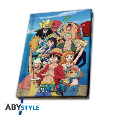 ABYSTYLE Bilježnica, A5, One Piece Straw Hat Crew