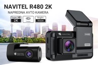 NAVITEL Auto kamera R480 2K