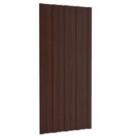 Krovni panel, 36 kom, 100 x 45 cm, smeđi