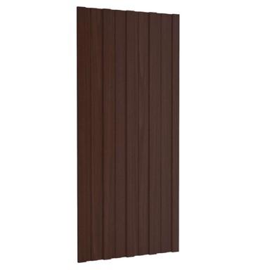 Krovni panel, 36 kom, 100 x 45 cm, smeđi