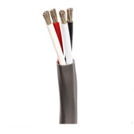 SUPRA Zvučnički kabel RONDO 4x2.5, sivi, 1 m