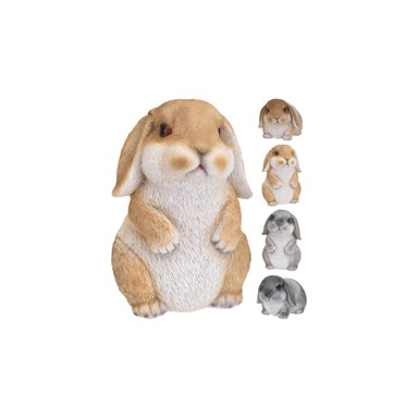 Ukrasni zec s dugim ušima 12 cm