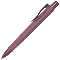 FABER CASTELL Kemijska olovka, 241119, Gumirana Poly Ball Urban XB, Bordeaux