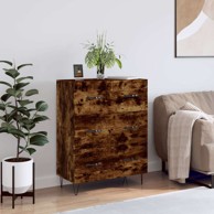 Komoda od konstruiranog drva 69,5 x 34 x 90 cm, dimljeni hrast