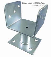 Nosač stupa L160 PLOČICA