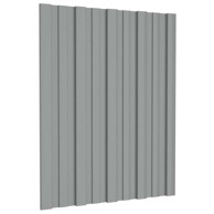 Krovni panel, 12 kom, 60 x 45 cm, sivi