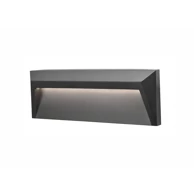 Vanjska zidna svjetiljka Luton, LED, 1,6W, 3000 K, 212 lm, IP65, NL8403622, tamno siva