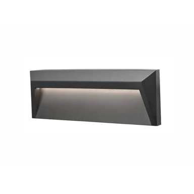 Vanjska zidna svjetiljka Luton, LED, 1,6W, 3000 K, 212 lm, IP65, NL8403622, tamno siva