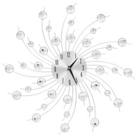 Zidni sat s kvarcnim mehanizmom moderni dizajn 50 cm