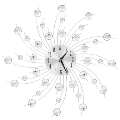Zidni sat s kvarcnim mehanizmom moderni dizajn 50 cm
