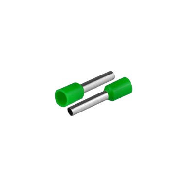 PLASTROL Izolirani kabelski prsten za žice 2.5 mm², dužina 19.2 mm, ( ), 50 kom., zelena