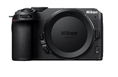 NIKON Digitalni fotoaparat Z30 Body, 20,9 MP, DX CMOS senzor, 4K Ultra HD, crni