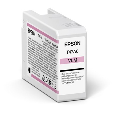 EPSON Tinta za printer Vivid Light Magenta T 47A60N, 50ml, Ultrachrome Pro 10