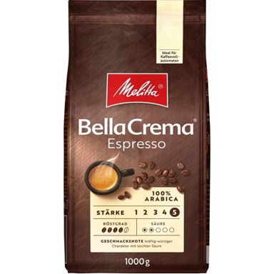 MELITTA Espresso kava u zrnu 1 kg, smeđa