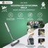 ENERGEA Alumag Trio 3U1 punjač Qi2 15W za brzo punjenje MagSafe, srebrni