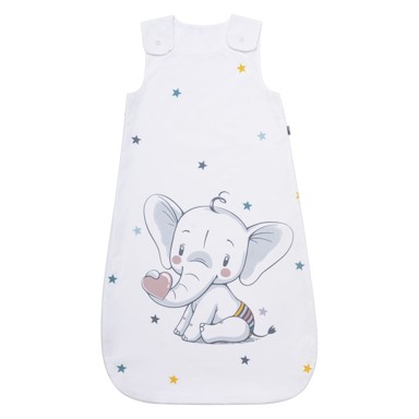 BUBABA BY FREEON Vreća za spavanje, ljetna, 6-24 mj., slonić u zvjezdicama