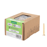 SAMOPEV Vijak za drvo PZ 4,5 x 50 200/1, srebrna