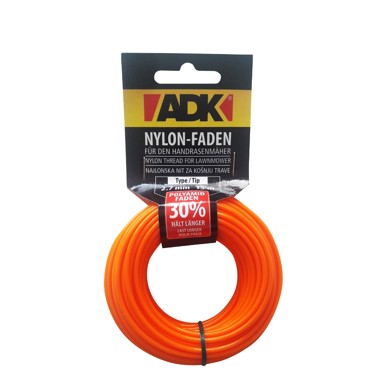 ADK Nit za trimer kosilice 2.70 mm/15 m kvadratni