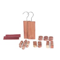 COMPACTOR Set s 34 dodatka za ormar od cedrovine