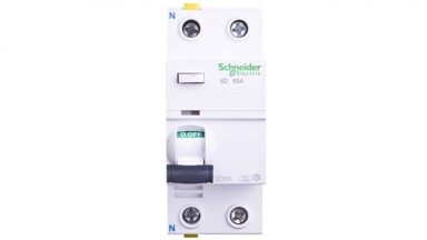 SCHNEIDER 2P diferencijalni prekidač 63A 0,03A tip A iID A9Z21263