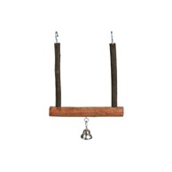 TRIXIE Prirodna ljuljačka sa zvonom za ptice 12x15 cm